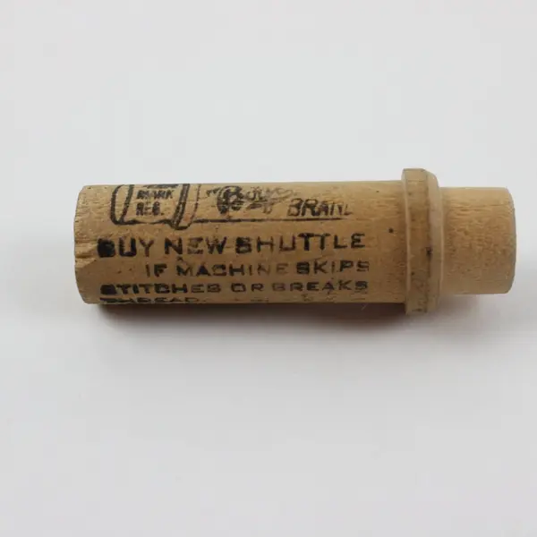 Boye Needle Co Chicago Wooden Needle Holder Case With Lid  & Needles Vintage