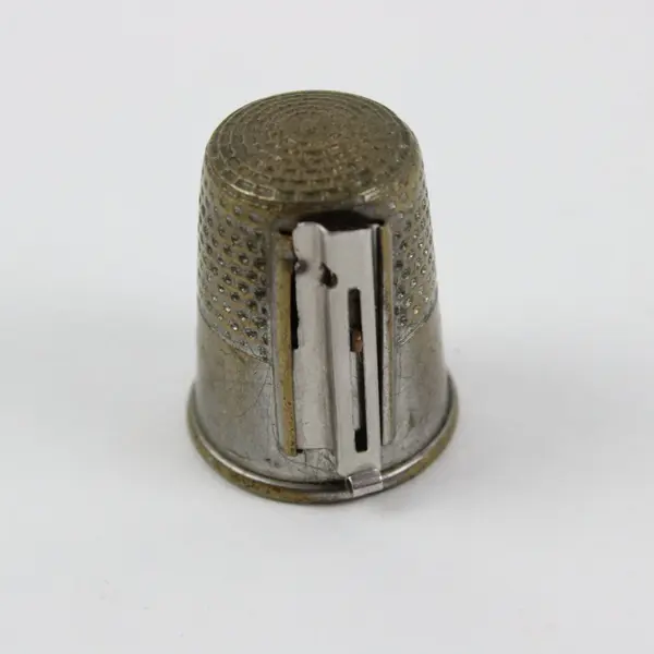 Metal Sewing Thimble Side Attachment Needlework Tool
