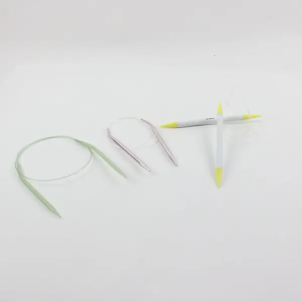 Lot of 3 Pairs Circular Knitting Needles Craft Supplies Used