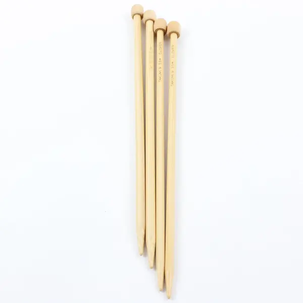 Clover Takumi Lot of 4 Pairs Bamboo Knitting Needles Sizes 9 10.5 13