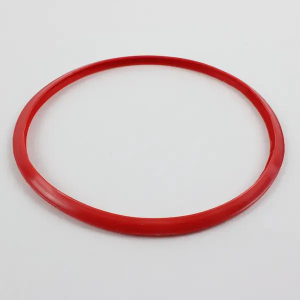 Red 7" Spring Tension Embroidery Hoop Metal Inner Ring Needlework