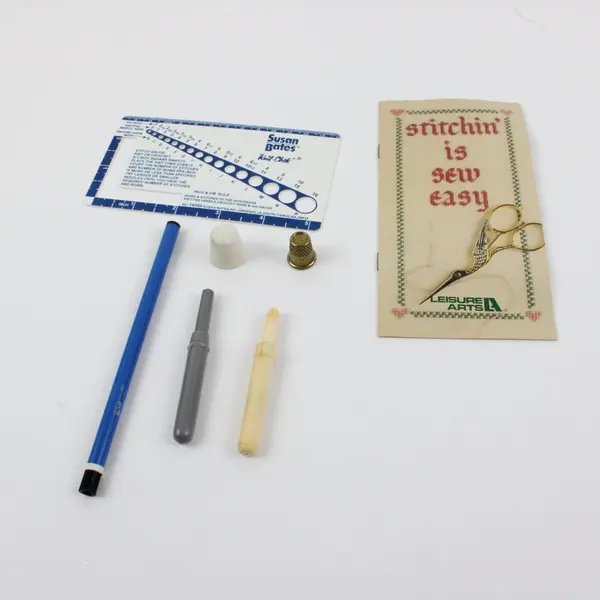 Lot of 7 Sewing & Knitting Tools Susan Bates Staedtler Needlework