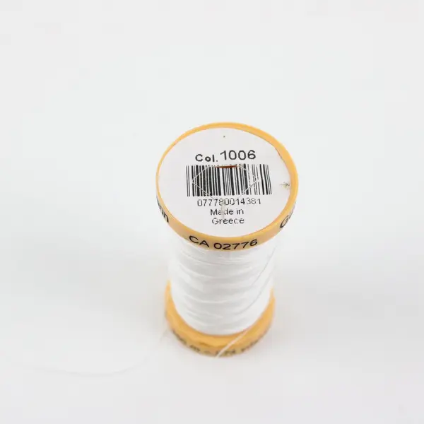 Lot of 5 White Sewing Thread Spools Sulky Gutermann Coats & Clark Mixed Brands