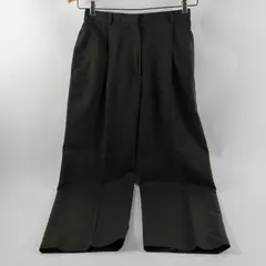 L.L. Bean Women's Petite 8 Gray Wool Dress Pants Flared Bootcut