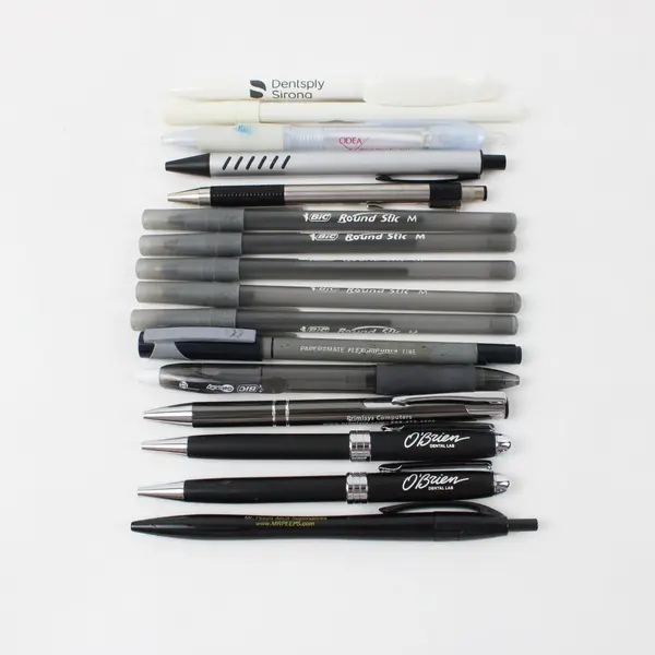 Lot of Assorted BIC Pilot Paper Mate Promotional Ballpoint Pens Mixed
