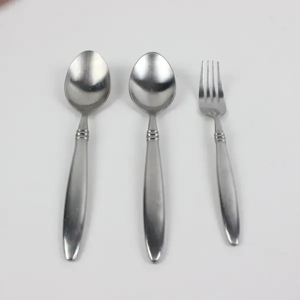 Farberware Katie Flatware Lot of 3, 2 Spoons 1 Fork