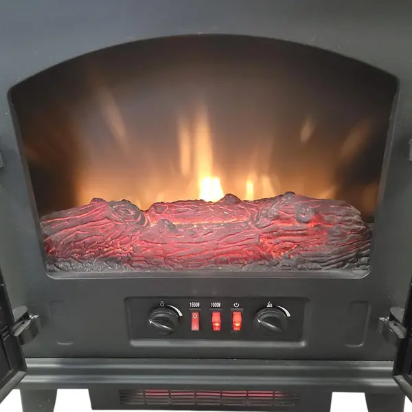 Duraflame DFI-480-01 Electric Fireplace Stove Heater 1500W Quartz