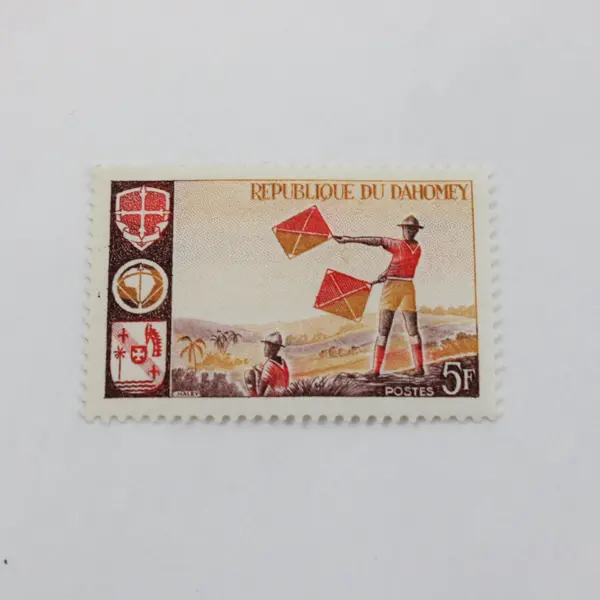 Lot Of 5 Dahomey 1960s Stamps Mint Hinged OG