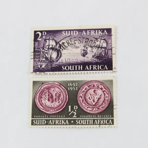 Lot of 11 South Africa 1950s-1960s Used Postage Stamps