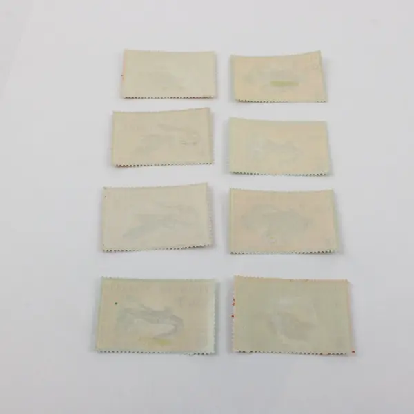 Lot Of 8 Indonesia 1966 Reptile Stamps 2 Sets Of 4 SC #B203-06 Mint Hinged