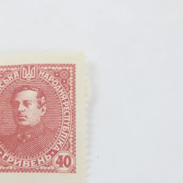 1920 Ukraine UNR Symon Petliura 40h Stamp Mint Lightly Hinged 