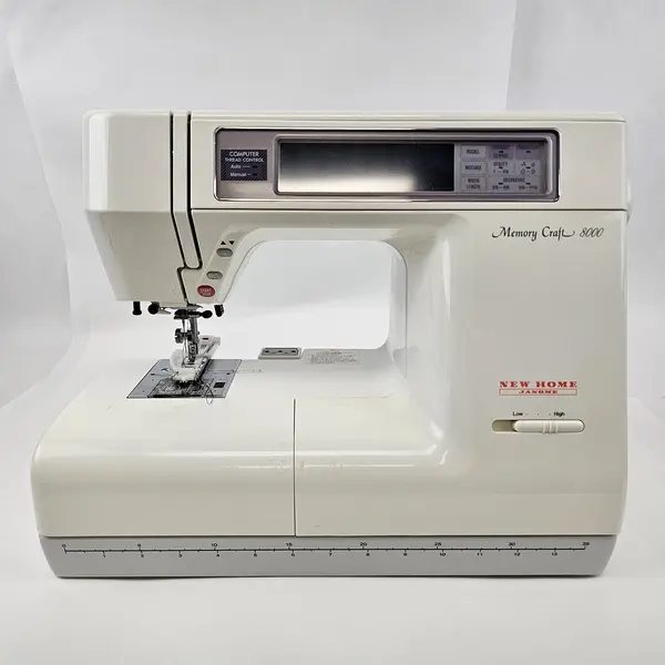 Janome Memory Craft 8000 Sewing Machine w/ Manual
