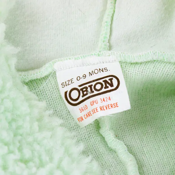 Obion Green Baby Fleece Hooded Zip Up 0-9 Months Winter Outfit