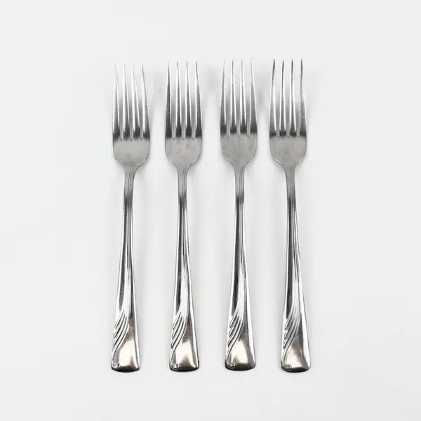 Lot of 4 GILCO INS53 Stainless Steel Dinner Forks 7.5in