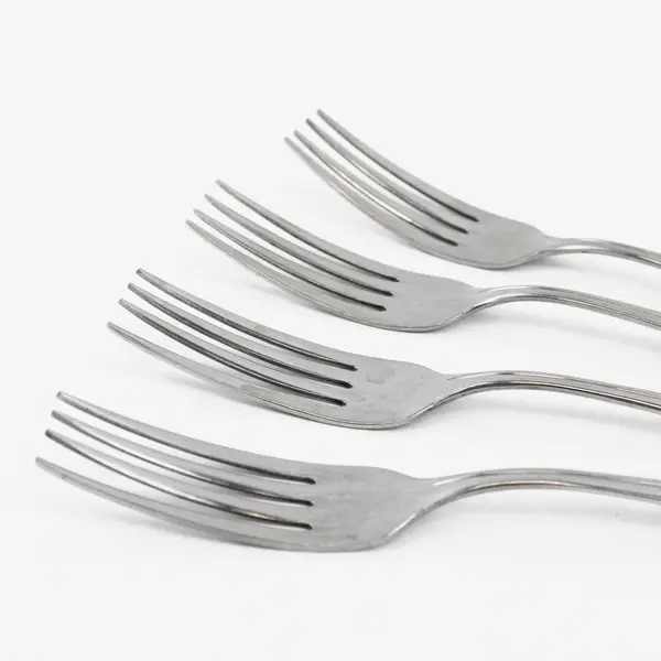 Lot of 4 GILCO INS53 Stainless Steel Dinner Forks 7.5in