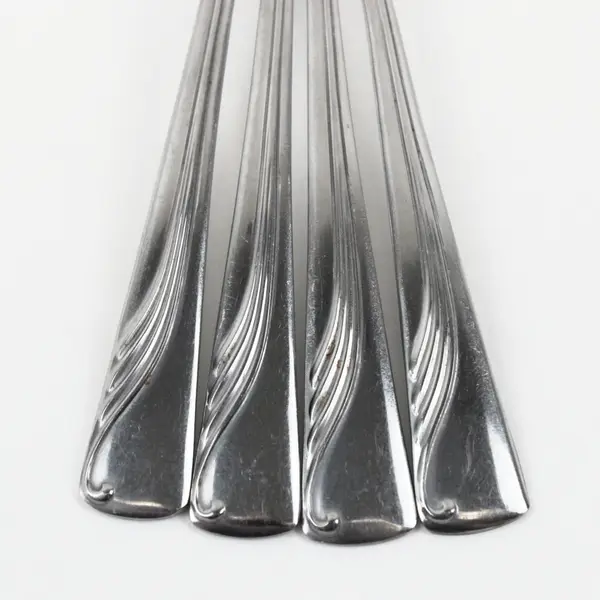 Lot of 4 GILCO INS53 Stainless Steel Dinner Forks 7.5in