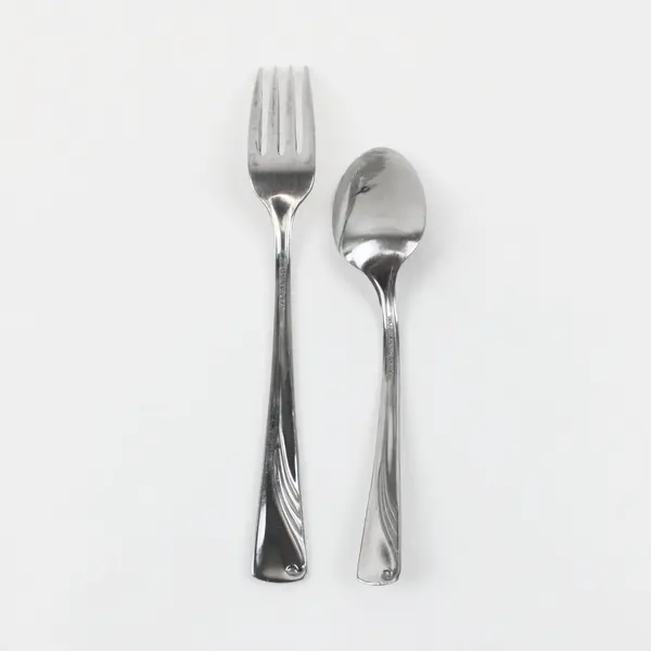 Lot of 2 International Silver INS53 Pattern SS Teaspoon & Dinner Fork Rare Items