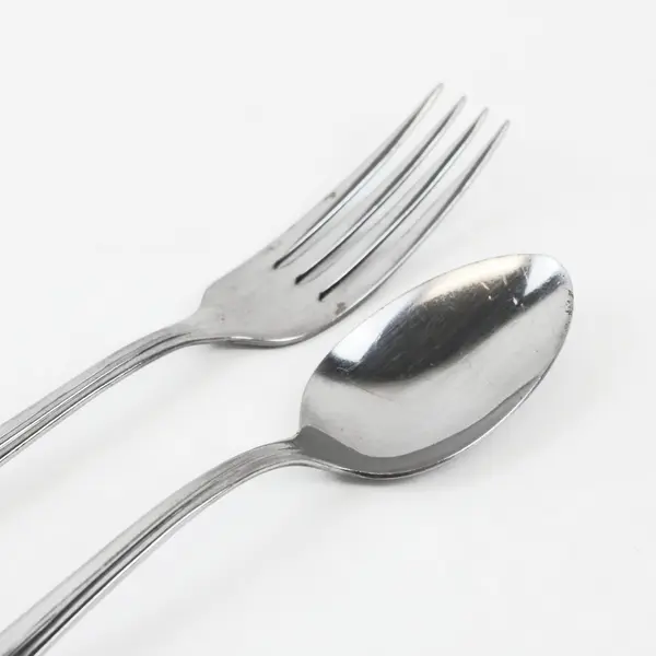 Lot of 2 International Silver INS53 Pattern SS Teaspoon & Dinner Fork Rare Items