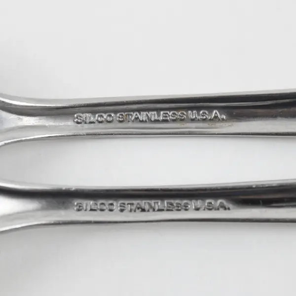 Lot of 2 International Silver INS53 Pattern SS Teaspoon & Dinner Fork Rare Items