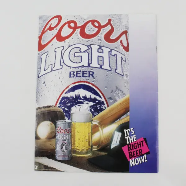 1993 Portland Beavers Baseball Souvenir Program Advertising