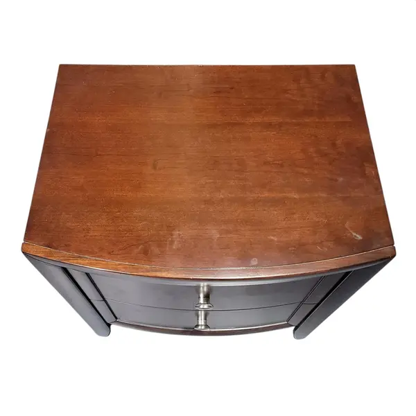 Casana Furniture 2-Drawer Nightstands Brown Wood End Tables - Local Pickup Only