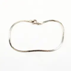 International Bullion Brokers 925 Sterling Silver Snake Chain Bracelet 7.5 in