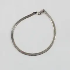 International Bullion Brokers 925 Sterling Silver Snake Chain Bracelet 7.5in 