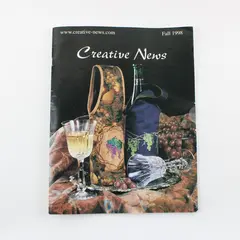 Creative News Fall 1998 Machine Embroidery Newsletter Periodical
