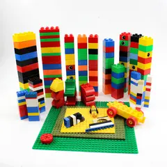 3 Lb Bulk LEGO Bricks & Baseplates Storage Bag Assorted Used