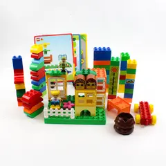 LEGO DUPLO 2 lb Assorted Building Bricks Blocks Colorful Shapes Lot