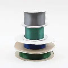 Lot of 4 Ribbon Spools Assorted Colors Craft Gift Wrap DIY