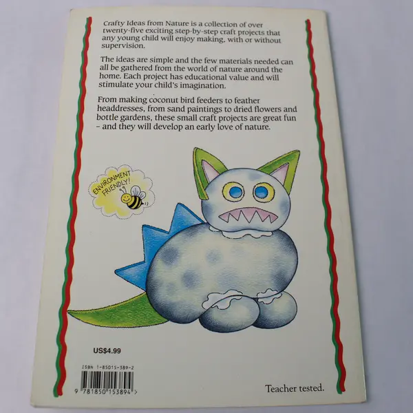 Crafty Ideas from Nature by Shirley Williams & Myrna Daitz 1993 Paperback