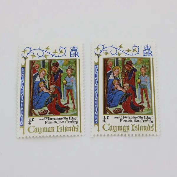 Lot Of 6 Cayman Islands 1953-1971 Stamps Mint Hinged
