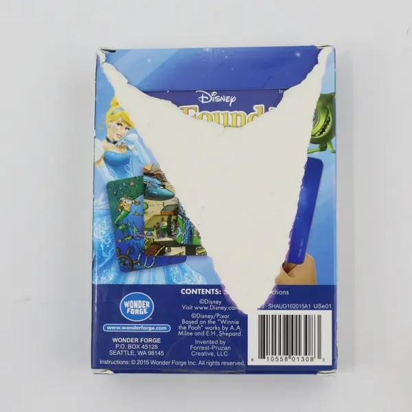 Disney Eye Found It! Hidden Picture Card Game 12 Disney Realms 57 Cards