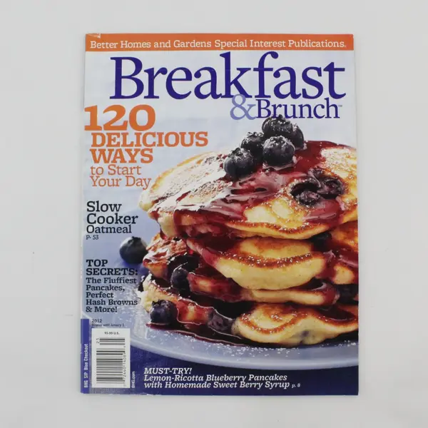 Better Homes and Gardens Special Interest Breakfast & Brunch Magazine 2012 