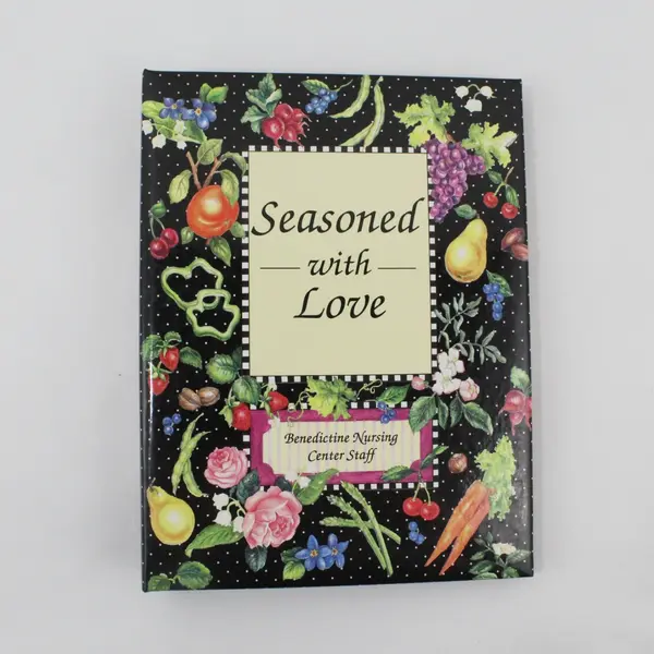 VTG Cookbook Seasoned with Love Benedictine Nursing Center Staff 1993 3-Ring HC