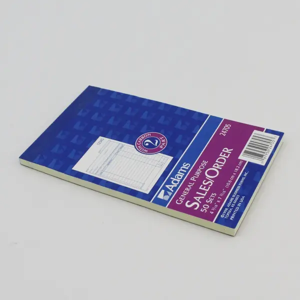 Adams General Purpose 2-Part Sales/Order Sheets 50 Sets With Carbon Vintage 1998