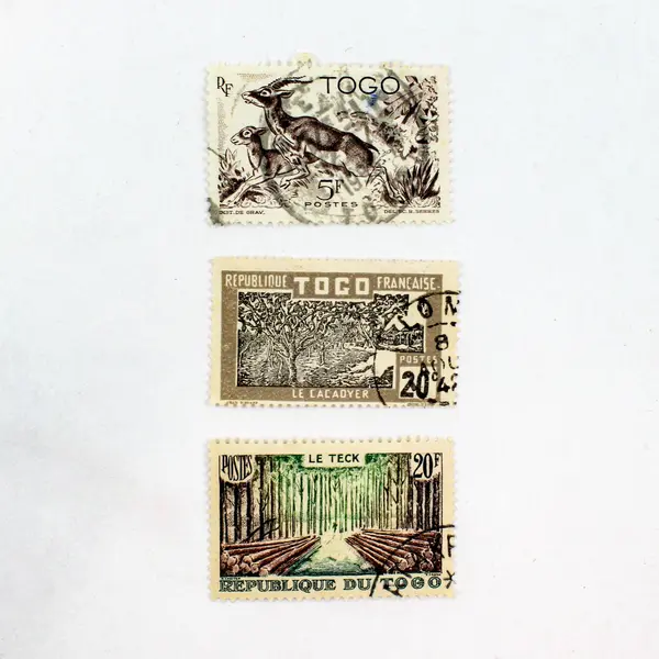 Lot of 7 Togo 1930s-1950s Stamps Mix Mint Hinged Used