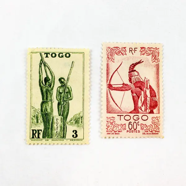 Lot of 7 Togo 1930s-1950s Stamps Mix Mint Hinged Used