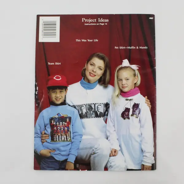 Plaid Fashions From Memories Fabric Transfers 1990 Paperback #8530