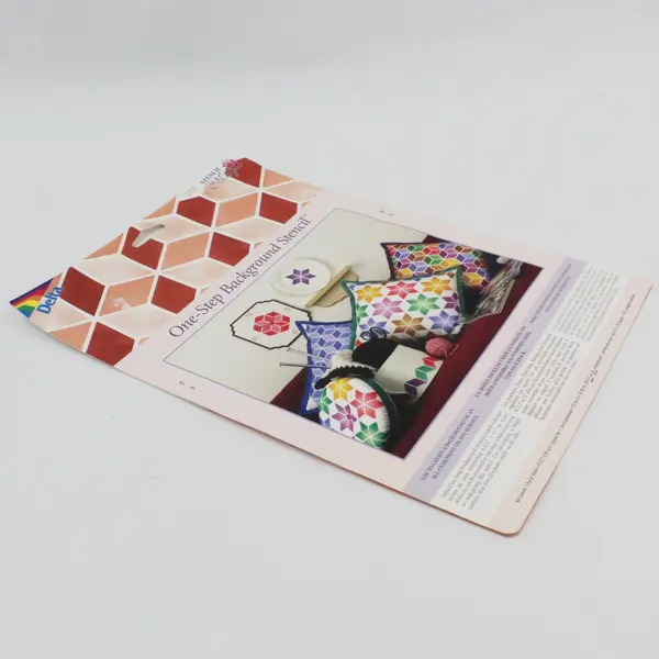 Delta Stencil Magic 3-D Blocks Background Stencil MPN 95 864 1013 Unused