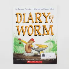 Scholastic Inc Diary of a Worm by Doreen Cronin 2004 Paperback Good Condition