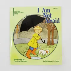 I Am Not Afraid by Rebecca C Jones  Christian Self-Discovery Series 1986 PB
