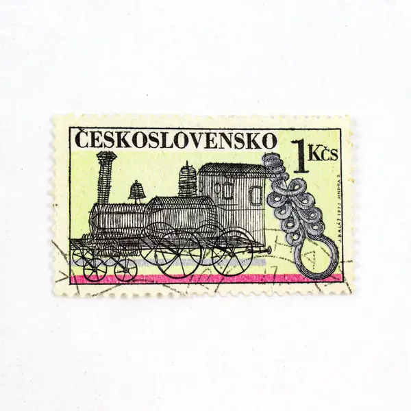 Lot Of 3 Czechoslovakia 1970s Transportation Stamps Used 