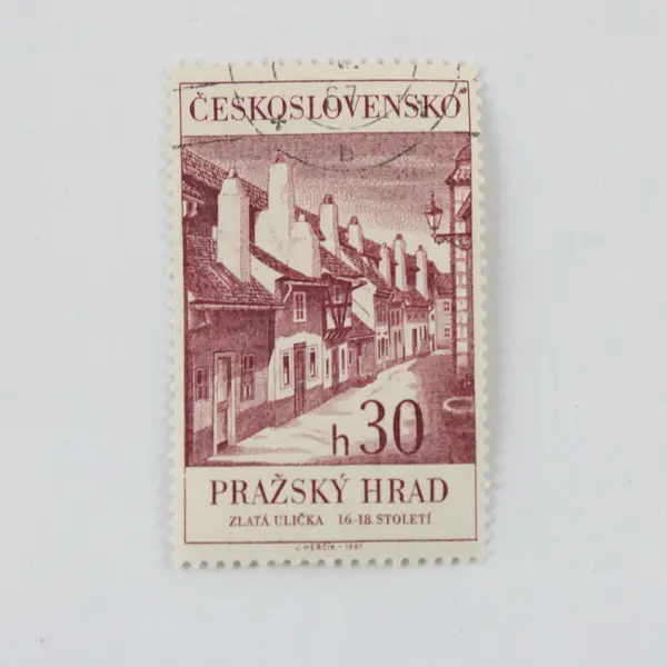 Lot Of 9 Czechoslovakia 1960s Commemorative Stamps Used