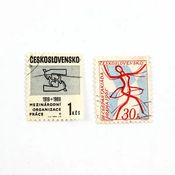 Lot Of 9 Czechoslovakia 1965-1970 Commemorative Stamps Used