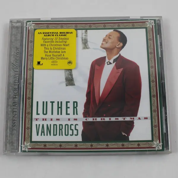 This Is Christmas CD 1995, by Luther Vandross #EK92701 