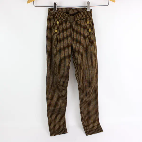 Black Gold Girls Pull-On Stretch Pants Youth Size 10 Elastic Waist