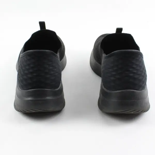 Skechers Slip-Ins Women's Wide Fit Black Walking Shoes Size 8.5