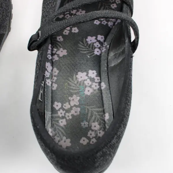 Skechers Lucky Lady Mary Jane Shoes Black Women's Size 8.5